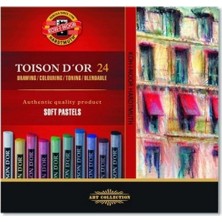  koh-ı noor set of artist´s dry chalks soft sanatsal pastel boya 24 renk 8514