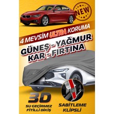 Budge Bmw 3 Serisi 316I - 320I - 328I - 320D - Klipsli 4 Mevsim  Araba Brandası - Oto Çadır Örtü