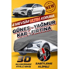 Budge Byd Seal Sedan - Klipsli 4 Mevsim  Araba Brandası - Oto Çadır Örtü