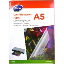  mas bion laminasyon filmi a5 9705 (100 lü paket)