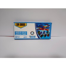 Hayat Store Akrilik  Boya 12 Renk  Tüp
