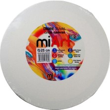 Miart Daire Tuval 25 Cm Tual Mdat25