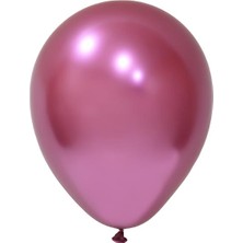 Bafix Balon 12" Krom Fuşya (50 Li Paket)