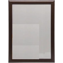 Ekstrafix PVC Çerçeve A3 Ceviz İç Ölçüleri 30x42 Cm - Dış Ölçüleri 33x45 Cm Fix-Çc08
