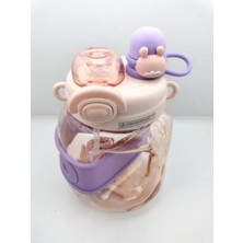 Vagon Matara (Suluk) Tritan 1000 Ml Vgn6278 (Karışık Renk, 1 Adet)