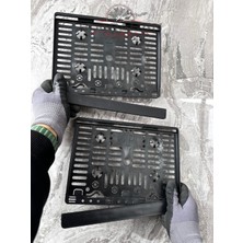 OEM Motorsiklet Atv ve Şarjlı Bisiklet Plakalık Takmatik Boş Plakalık 2 Adet