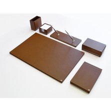 Gıpta Tabac Sümen Takımı Gold Lüks Suni Deri Maya 4555-140