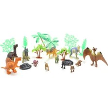 E-Woman Hayvan Seti - 12 Parça Dinazor Hayvanları Seti  - KL1789 (Lisinya)