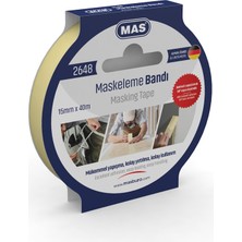  mas maskeleme bantı - krepe bandı 15 mm x 40 metre 2648 (4 lü paket)