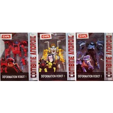 Ctoy Oyuncak Dönüşebilen Robot 2014-6 (Karışık Model 1 Adet)