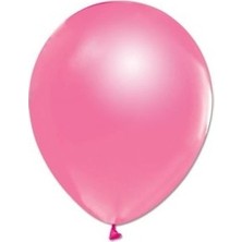 Bafix Balon 12 Inc Metalik Pembe (12 Li Paket) BMB1112TMT8655