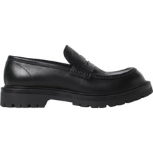 Gucci Gg Logo Detaylı Deri Erkek Loafer