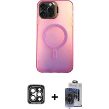 İlk El Grup Ieg™ iPhone 15 Pro Max Doruk Klasik Prime - Siyah Vanessa Magic Cam + Gri Pvd Metal Kamera Lens