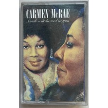 RCA Carmen Mcrae Sarah - Deicated To You Kağıt Baskı Kaset