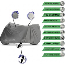 Arora Ks 15023  Motor Brandası  Motor Brandası  Miflonlu Premium 4 Mevsim  Gri