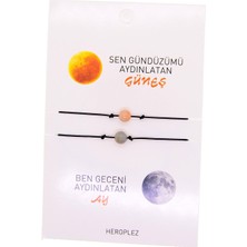 Aksiyon Global Güneş ve Ay - Arkadaş Şans Bilekliği