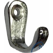 Hayat Store Tekli Bijuteri, Dekor Askısı - Nikel, 100 Adet, 10X18X22 mm