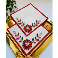 Elçiçek Homedecor Sunum Peçete,koktelyl Peçete,kahve Yanı Sunum Peçete 2 Adet