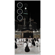 TechTree Samsung Galaxy S26 Ultra Uyumlu Kabe Umre Baskılı Silikon Kılıf