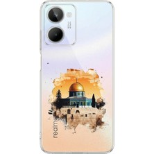 TechTree Realme 10 4g Uyumlu Mescid-I Aksa Tasarımlı Baskılı Silikon Kılıf