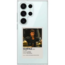 TechTree Samsung Galaxy S26 Ultra Uyumlu Scarface Mini Poster Tasarımlı Baskılı Silikon Kılıf