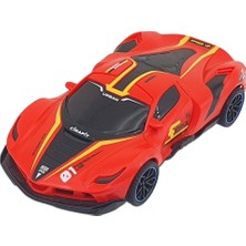 Hayat Store Sürtmeli Drift Arabalar 15 cm - D400-52 - Kırmızı (Lisinya)