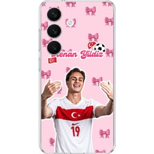 TechTree Samsung Galaxy S26 Uyumlu Kenan Yıldız Kurdele Baskılı Silikon Kılıf