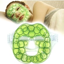 Hayat Store Jel Buz Paketi Canlandırıcı Soğutma Yüz Maskesi Baş Ağrısı Yastık Rahatlatıcı Kozmetik Maske ( Lisinya )