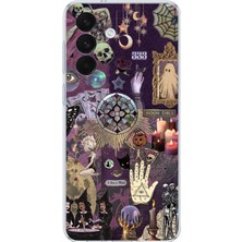 TechTree Samsung Galaxy S26+ Plus Uyumlu Hallowen Cadılar Astroloji Baskılı Silikon Kılıf