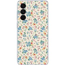 TechTree Samsung Galaxy S26+ Plus Uyumlu Ayı Winnie Pooh ve Çiçekler Baskılı Silikon Kılıf