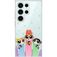 TechTree Samsung Galaxy S26 Ultra Uyumlu Powerpuff Girls Tasarımlı Baskılı Silikon Kılıf