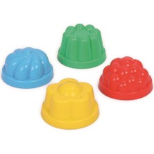 Hayat Store Polesie Dekoratif Kum Kalıpları 4 Lü POL-0781 (Lisinya)