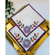 Elçiçek Homedecor Sunum Peçete,koktelyl Peçete,kahve Yanı Sunum Peçete 2 Adet