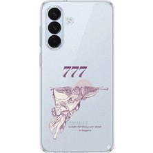 TechTree Samsung Galaxy S26+ Plus Uyumlu 777 Melek Tasarımlı Baskılı Silikon Kılıf