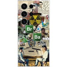 TechTree Samsung Galaxy S26 Ultra Uyumlu Breaking Bad Kolaj Baskılı Silikon Kılıf