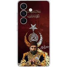 TechTree Samsung Galaxy S26 Uyumlu Abdülhamid Han Baskılı Silikon Kılıf