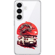 TechTree Samsung Galaxy S26 Uyumlu Gtr Ejderha Tasarımlı Baskılı Silikon Kılıf
