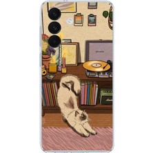 TechTree Samsung Galaxy S26+ Plus Uyumlu Nostaljik Köpek Tasarımlı Baskılı Silikon Kılıf