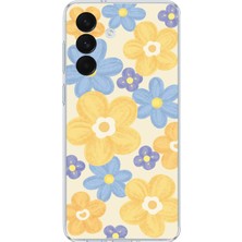 TechTree Samsung Galaxy S26+ Plus Uyumlu Soft Pastel Çiçek Bahçesi Baskılı Silikon Kılıf