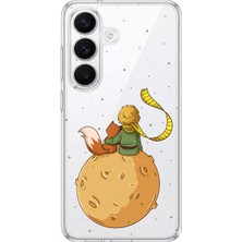 TechTree Samsung Galaxy S26 Uyumlu Küçük Prens Gezegen Boa Tasarımlı Baskılı Silikon Kılıf