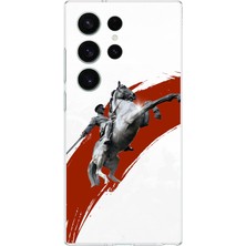 TechTree Samsung Galaxy S26 Ultra Uyumlu Şaha Kalkmış At Detaylı Atatürk  Baskılı Silikon Kılıf
