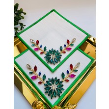 Elçiçek Homedecor Sunum Peçete,koktelyl Peçete,kahve Yanı Sunum Peçete 2 Adet