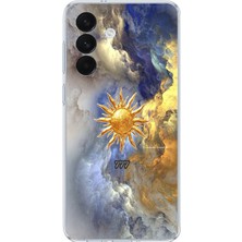 TechTree Samsung Galaxy S26+ Plus Uyumlu 777 Güneş ve Bulut Tasarım Baskılı Silikon Kılıf