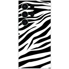 TechTree Samsung Galaxy S26 Ultra Uyumlu Zebra Tasarımlı Baskılı Silikon Kılıf
