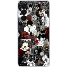 TechTree Samsung Galaxy S26+ Plus Uyumlu Death Note Kolaj Tasarımlı Baskılı Silikon Kılıf