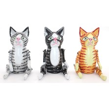 Popüler Sepet Ahşap Sallanan Kedi