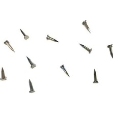 Hayat Store Klips, Menteşe, Ayağı Çivisi  7mm Çelik - Nikel 100GR