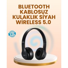 Hayat Store Ayarlanabilir Baş Bandı ve Yumuşak Kulak Yastıklı Bluetooth Kulaklık - Lisinya