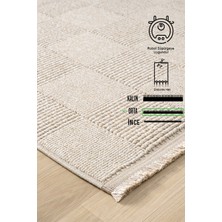 Simerev Halı Yumuşak Bukleli Halı Salon Oturma Odası Mutfak Yatak Çocuk Odası Halısı Ince Yolluk Kilim