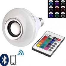 Hayat Store Ampul Şeklinde Kumandalı Bluetooth Hoparlör ( Lisinya )